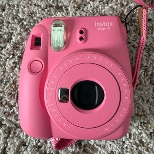 Instax mini 9 with case, film and phot book